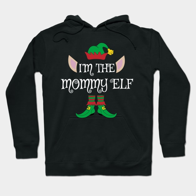 I'm The Mommy Christmas Elf Hoodie by Meteor77